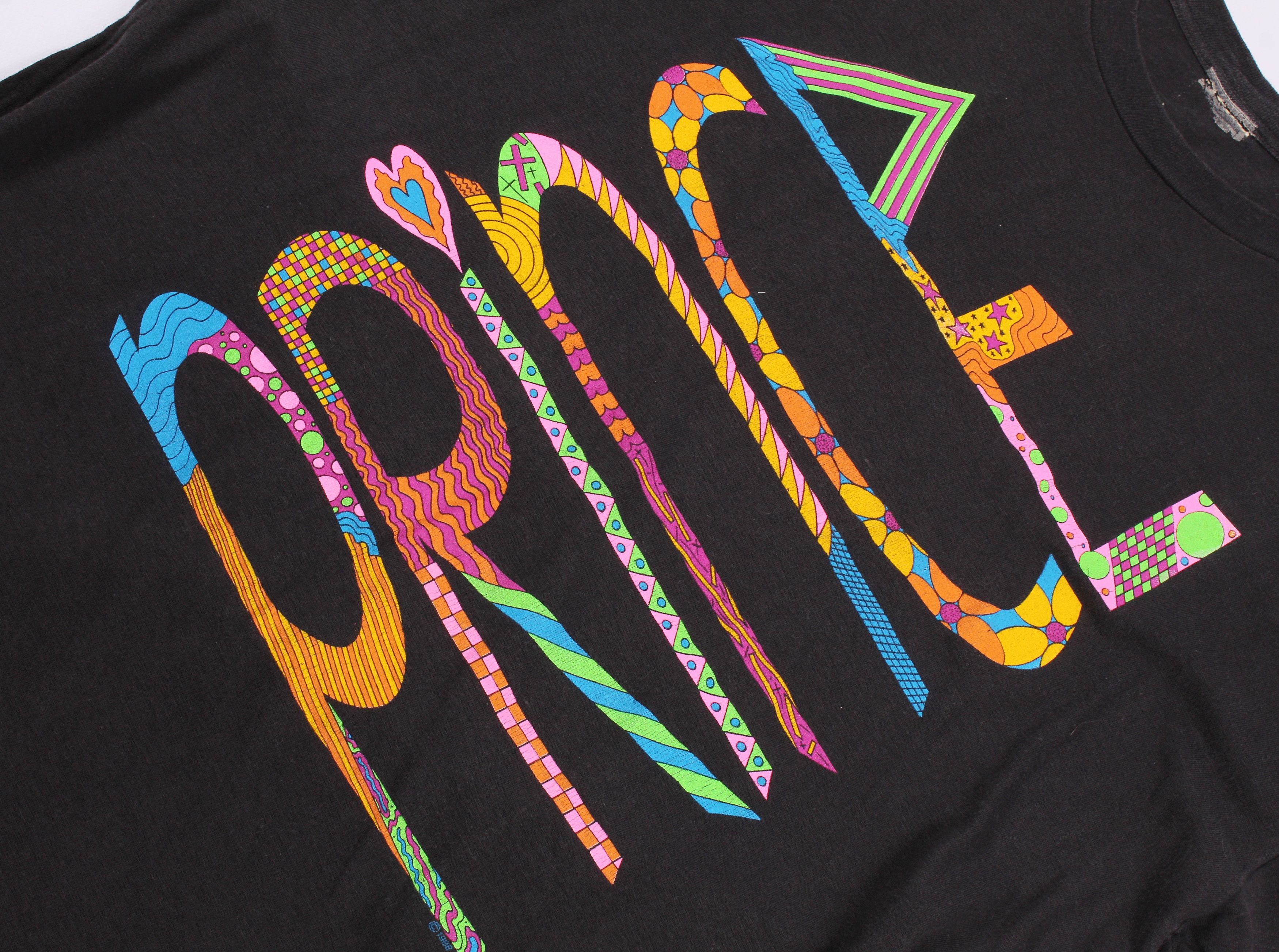 Band Tees × Prince Vintage Prince 1988 Lovesexy Tour T-Shirt Size US L / EU 52-54 / 3 - 3 Thumbnail