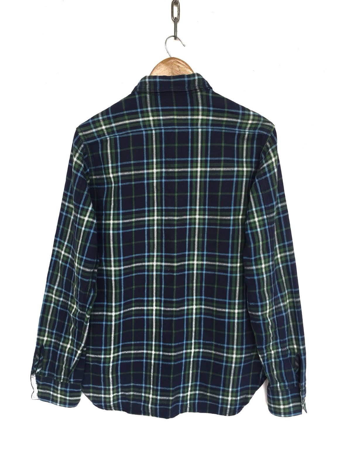 Beams Plus Beams Plus 🇯🇵 Beautiful Green Plaid Flannel Shirt Size US M / EU 48-50 / 2 - 3 Thumbnail