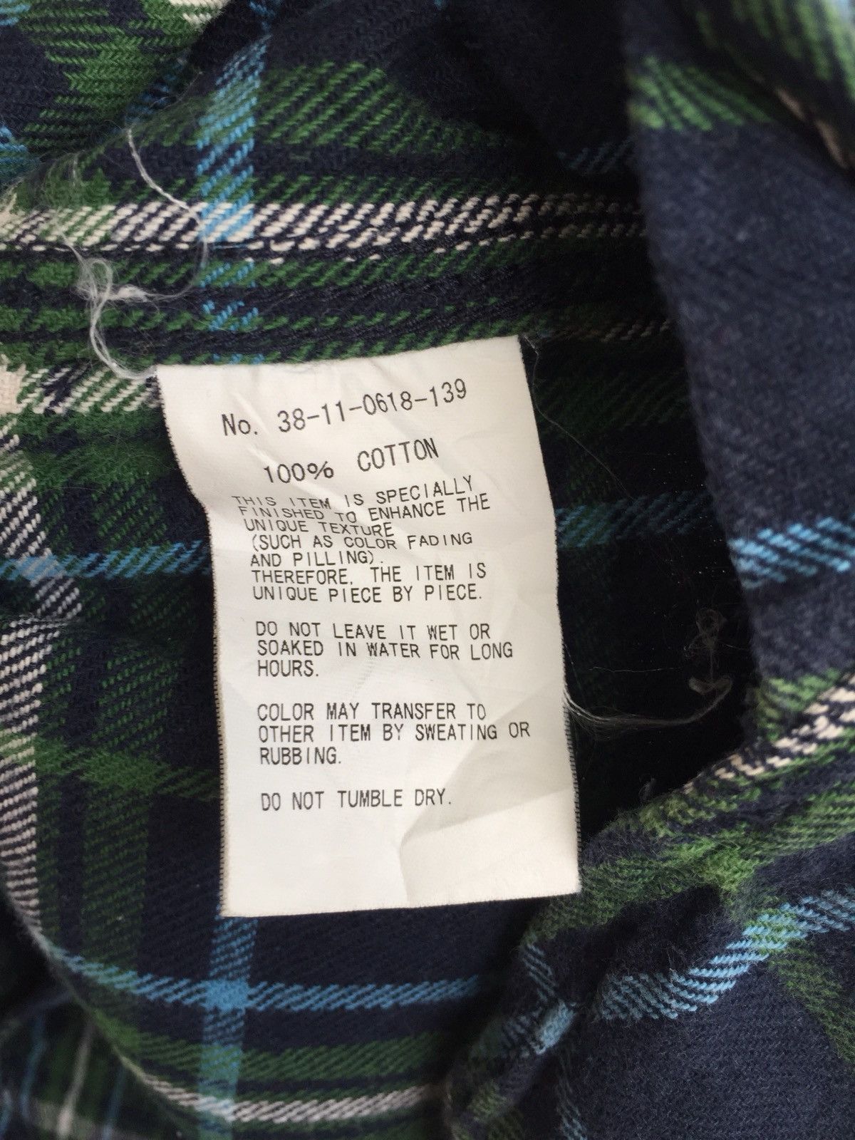 Beams Plus Beams Plus 🇯🇵 Beautiful Green Plaid Flannel Shirt Size US M / EU 48-50 / 2 - 6 Thumbnail