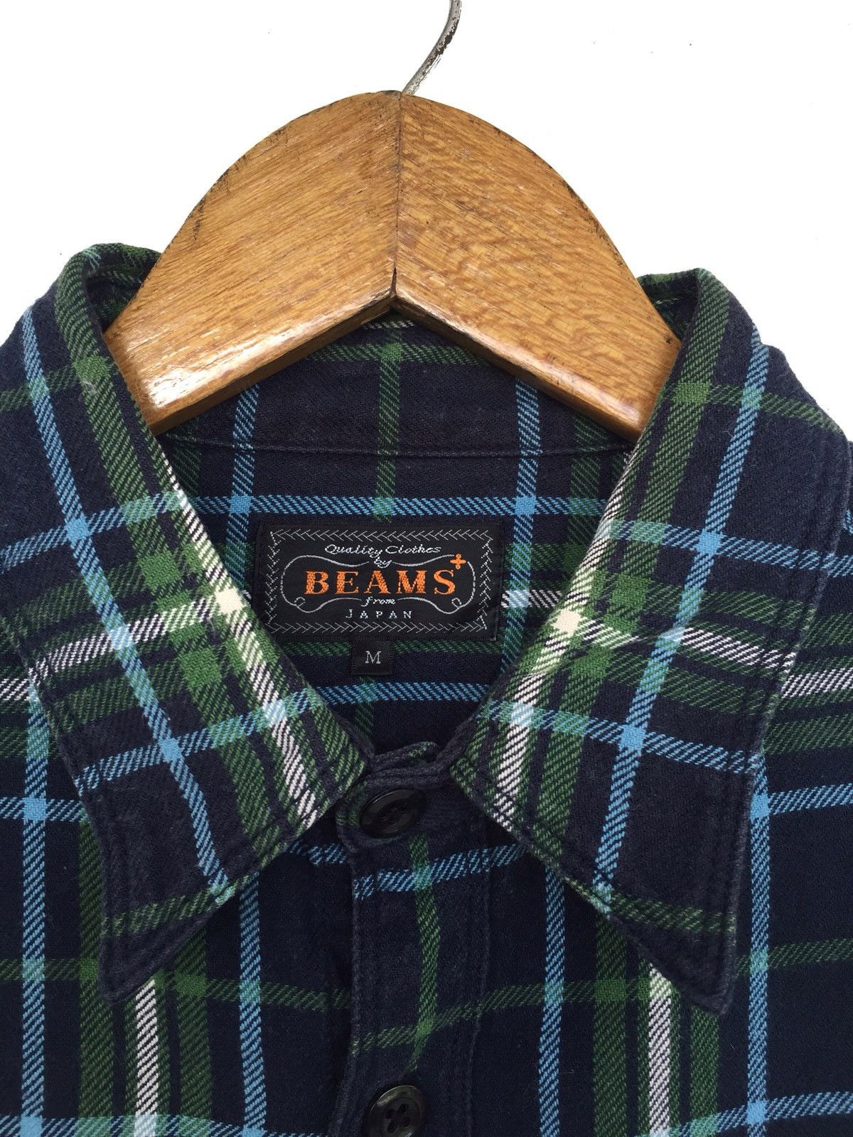 Beams Plus Beams Plus 🇯🇵 Beautiful Green Plaid Flannel Shirt Size US M / EU 48-50 / 2 - 5 Thumbnail