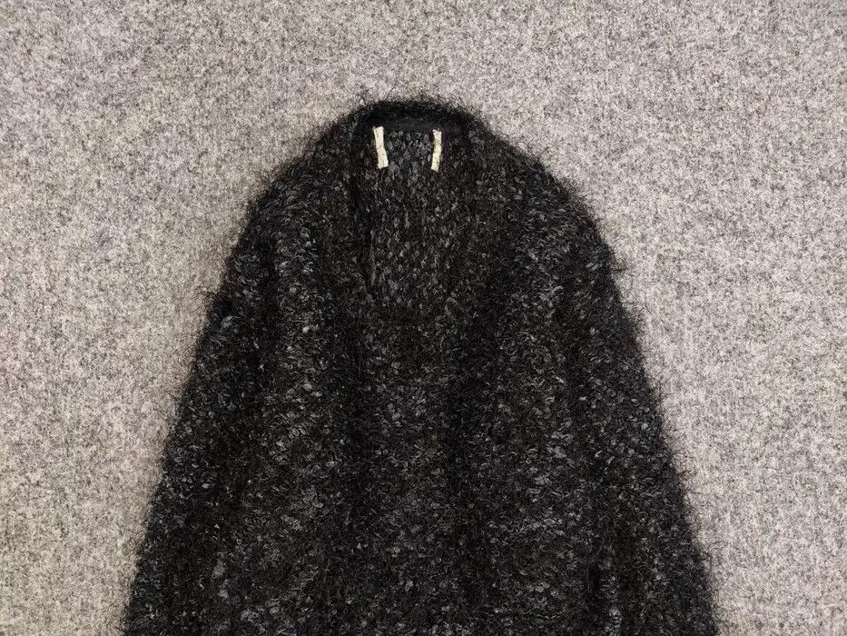 Japanese Brand Vintage 90's Japanese Black Mohair Style Fuzzy Sweater Size US S / EU 44-46 / 1 - 3 Thumbnail