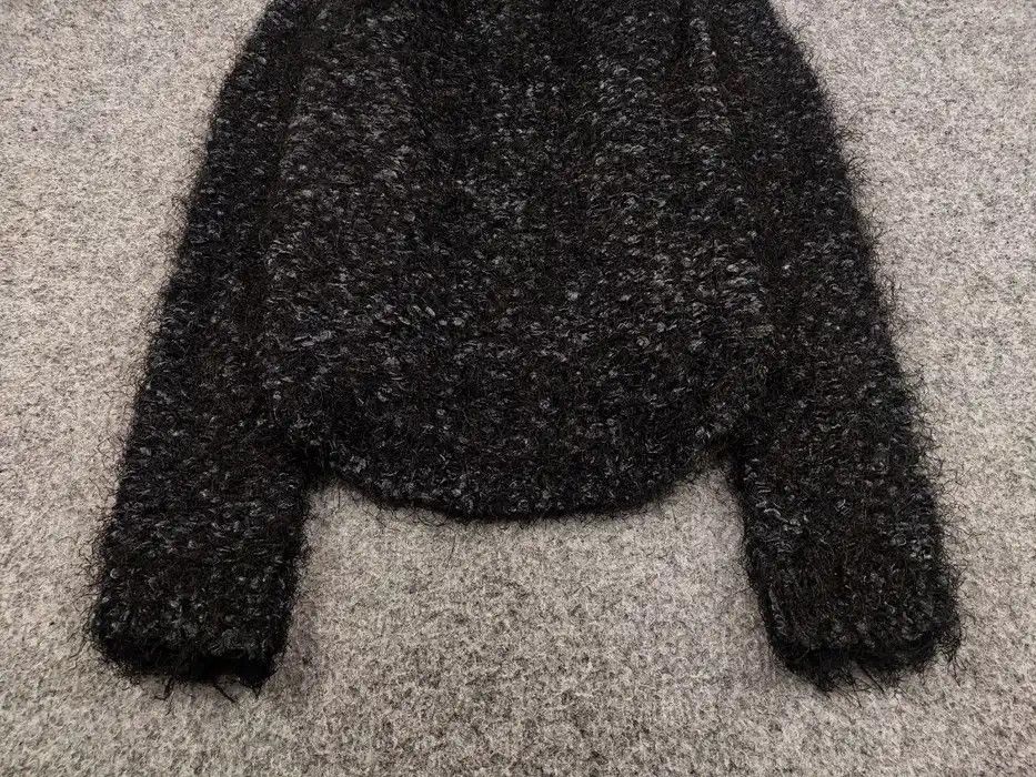 Japanese Brand Vintage 90's Japanese Black Mohair Style Fuzzy Sweater Size US S / EU 44-46 / 1 - 4 Thumbnail