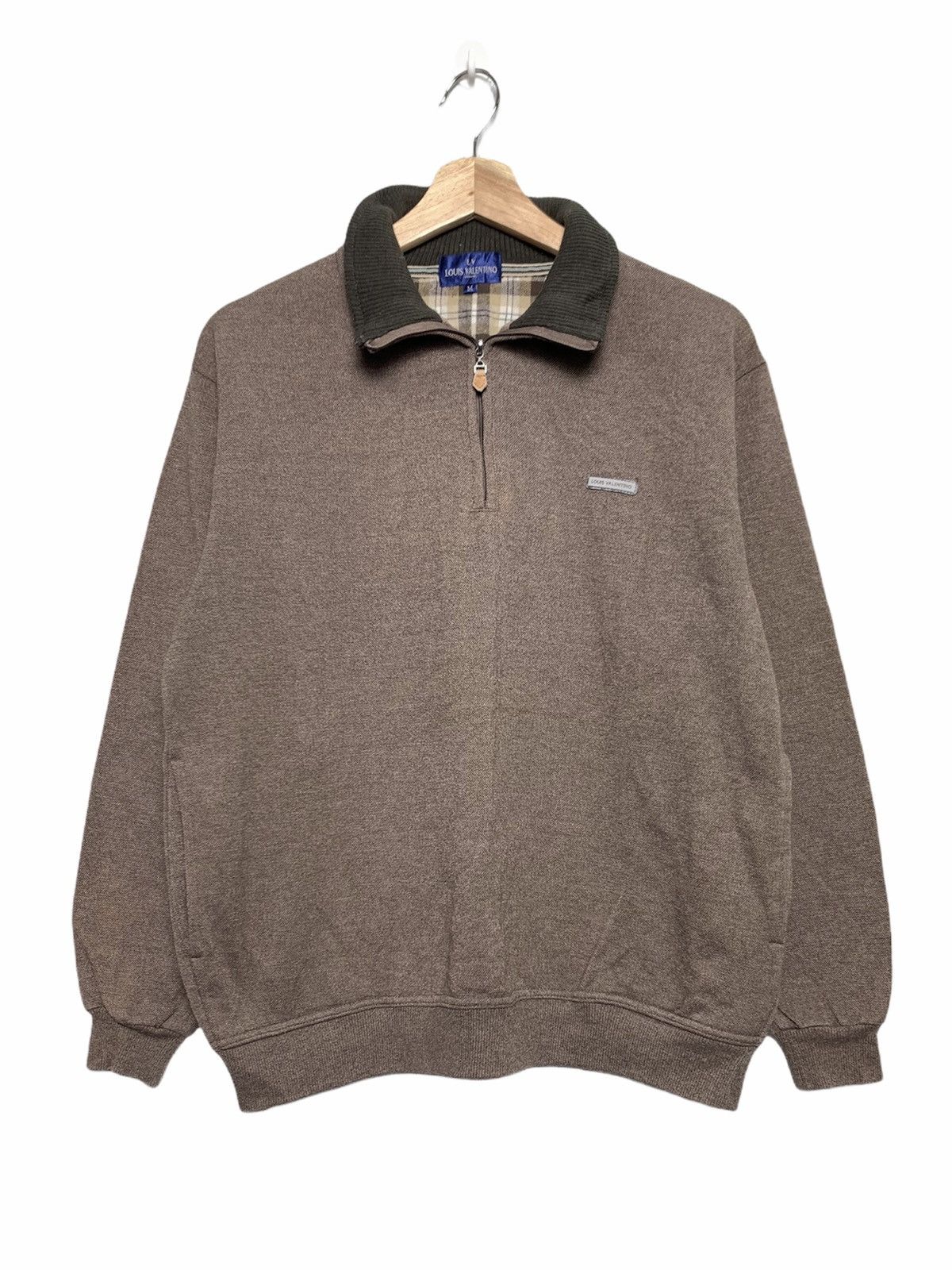 Valentino Louis Valentino Half Zipper Brown Travis Scott Sweatshirt Size US M / EU 48-50 / 2 - 1 Thumbnail
