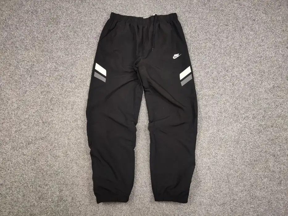 Nike Nike Track Vintage Pants Swoosh Y2K Drill Nylon Joggers Rare Size US 34 / EU 50 - 5 Thumbnail
