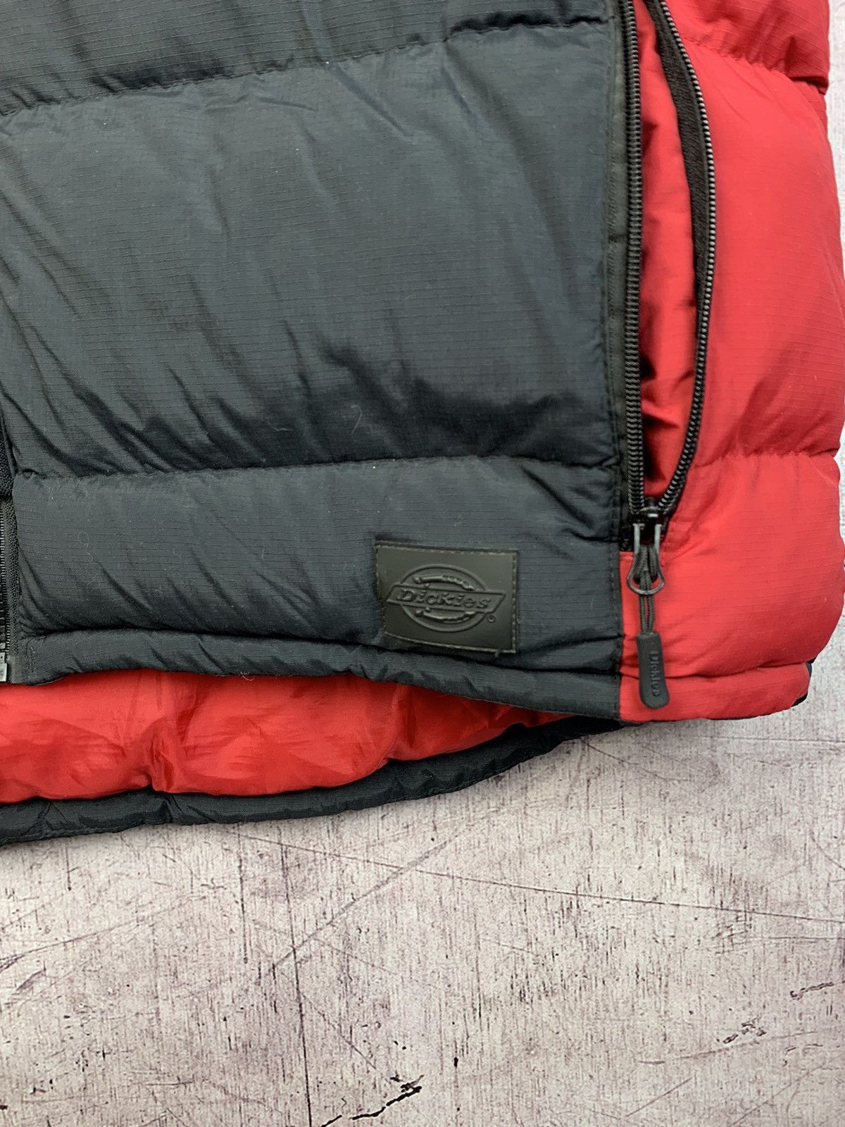Dickies DICKIES VINTAGE Puffer Down Mens Vest 90s Size US XL / EU 56 / 4 - 3 Thumbnail
