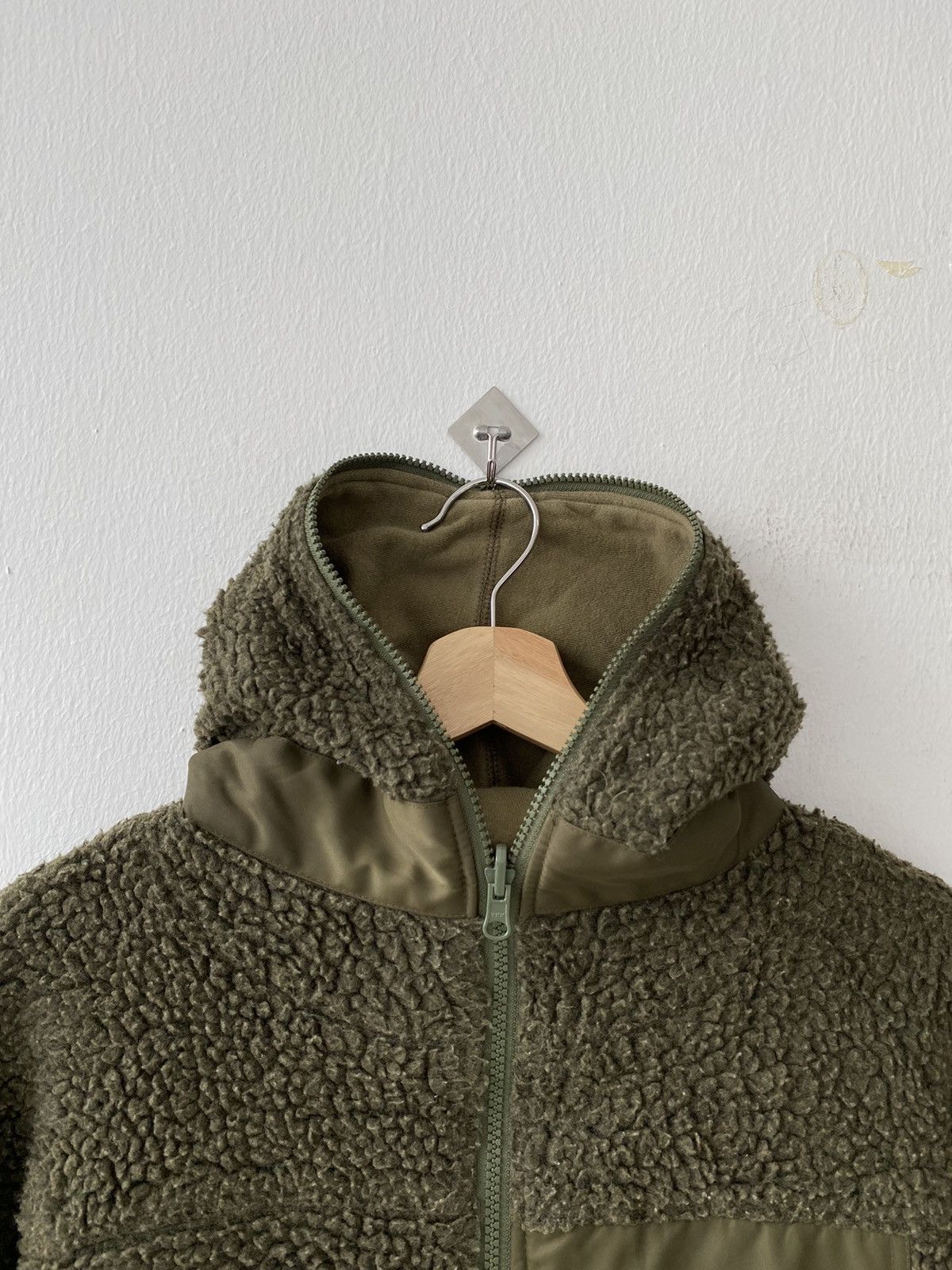 Japanese Brand 50Duppies Destroy Reversible Deep Pile Fleece Hoodies Size US L / EU 52-54 / 3 - 6 Thumbnail