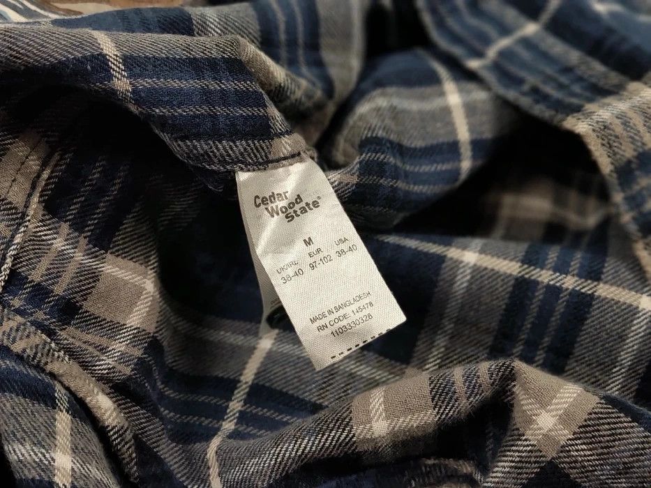 Flannel Vintage Flannel Shirt Travis Scott Style Streetwear Hype Size US M / EU 48-50 / 2 - 8 Thumbnail
