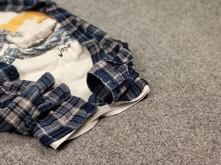 Flannel Vintage Flannel Shirt Travis Scott Style Streetwear Hype Size US M / EU 48-50 / 2 - 6 Thumbnail