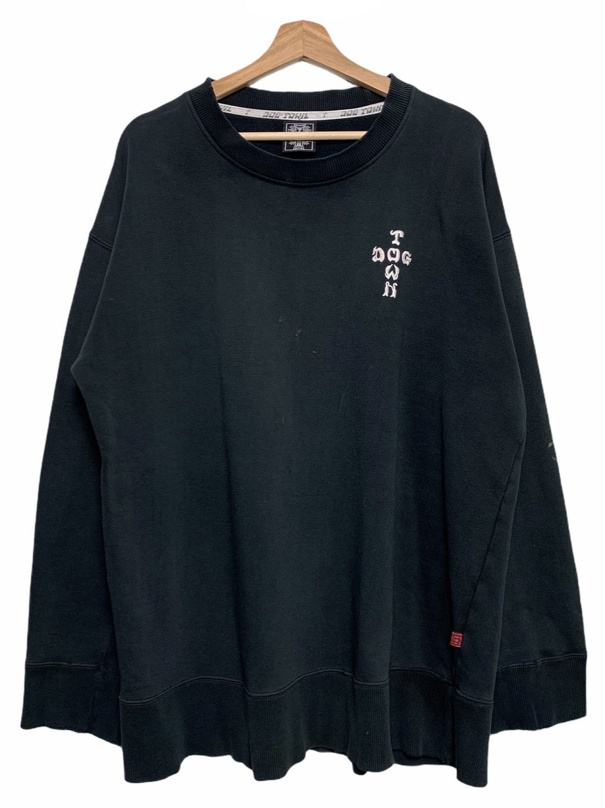 Dogtown Dogtown Chrome Skulls Hearts Dragon Distressed Crewneck Size US XL / EU 56 / 4 - 2 Thumbnail