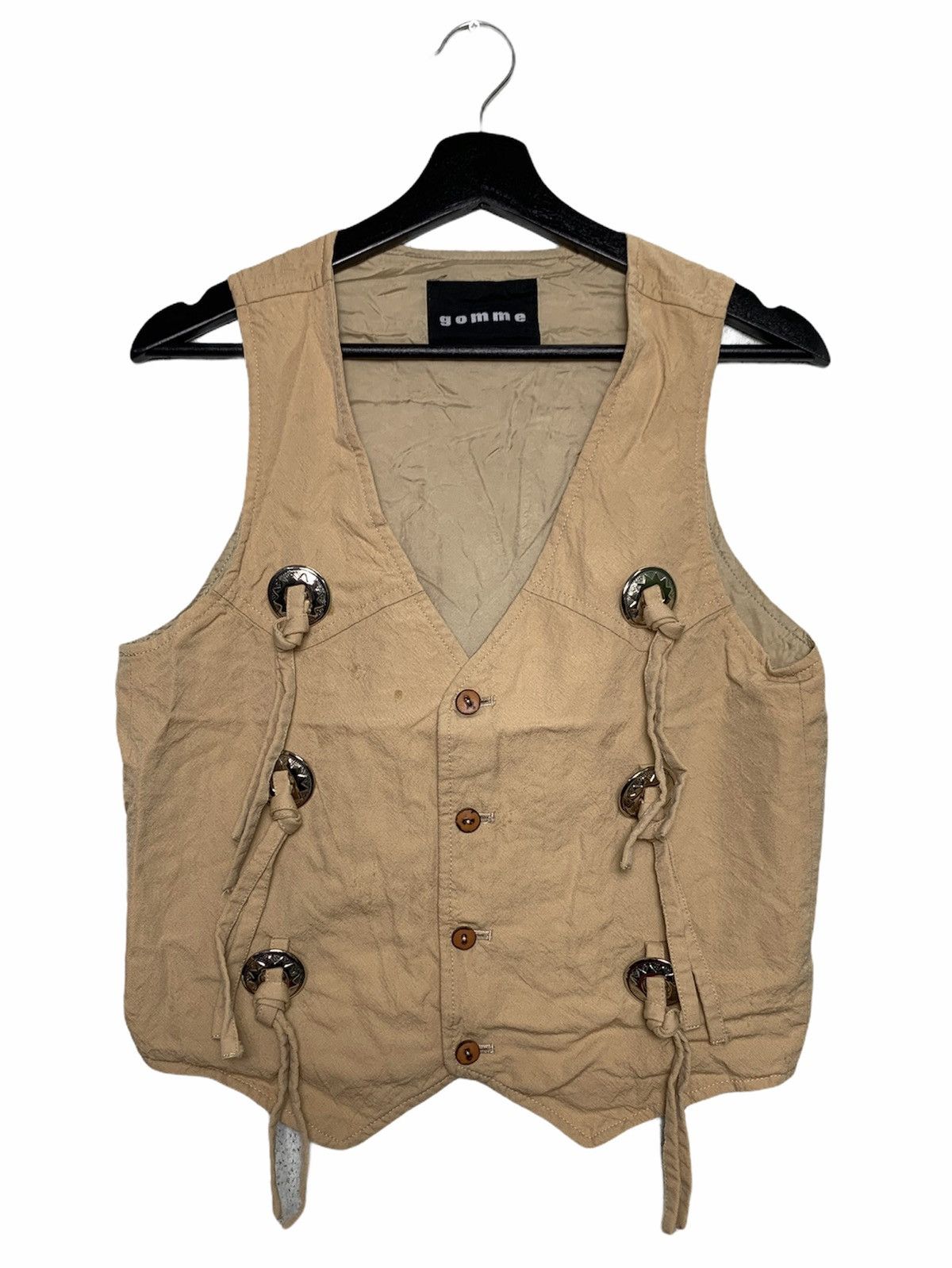 gomme Vintage Gomme Vest Jacket Size US S / EU 44-46 / 1 - 1 Thumbnail
