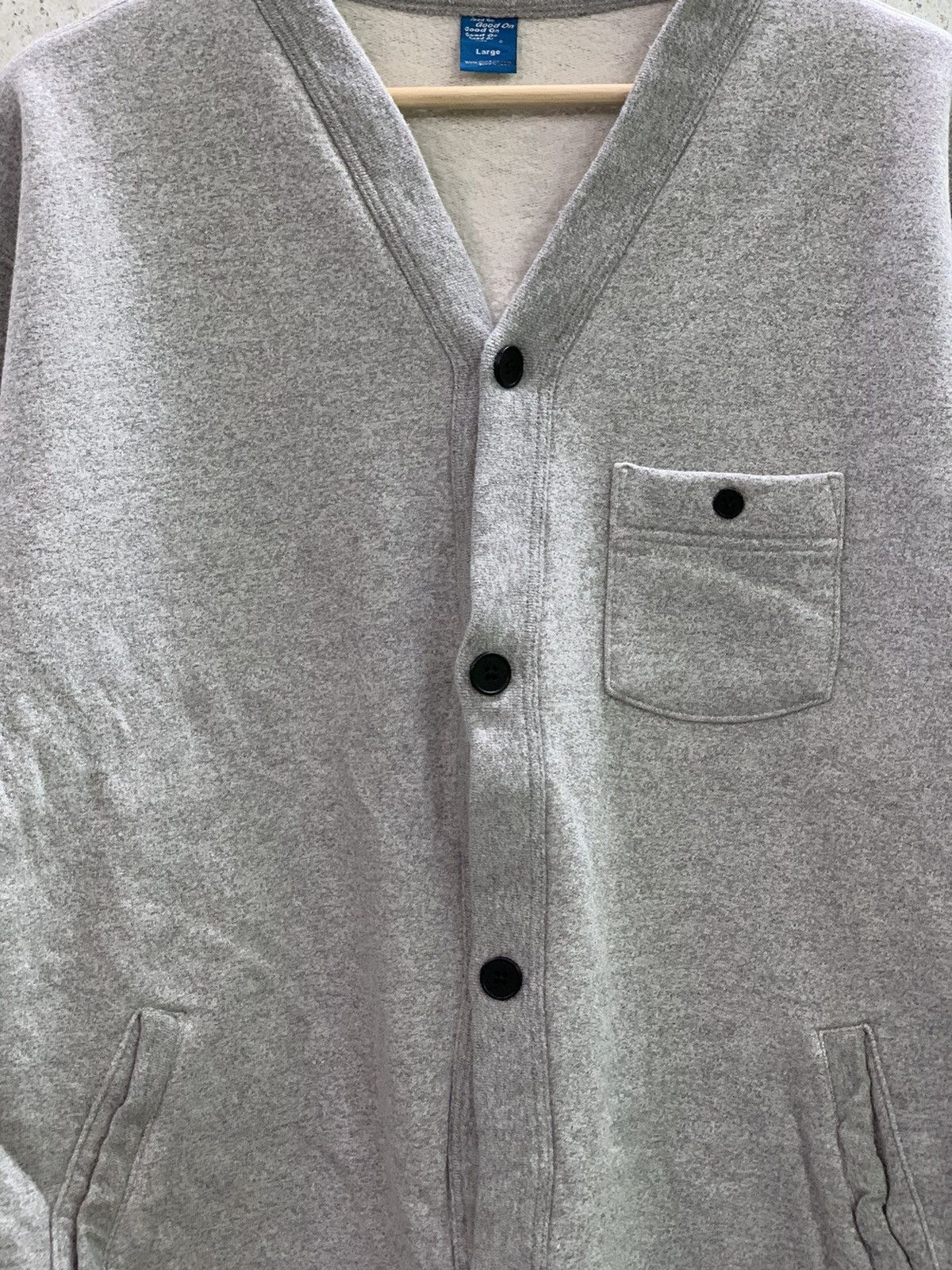 Japanese Brand Good On Cardigans Size US L / EU 52-54 / 3 - 2 Thumbnail