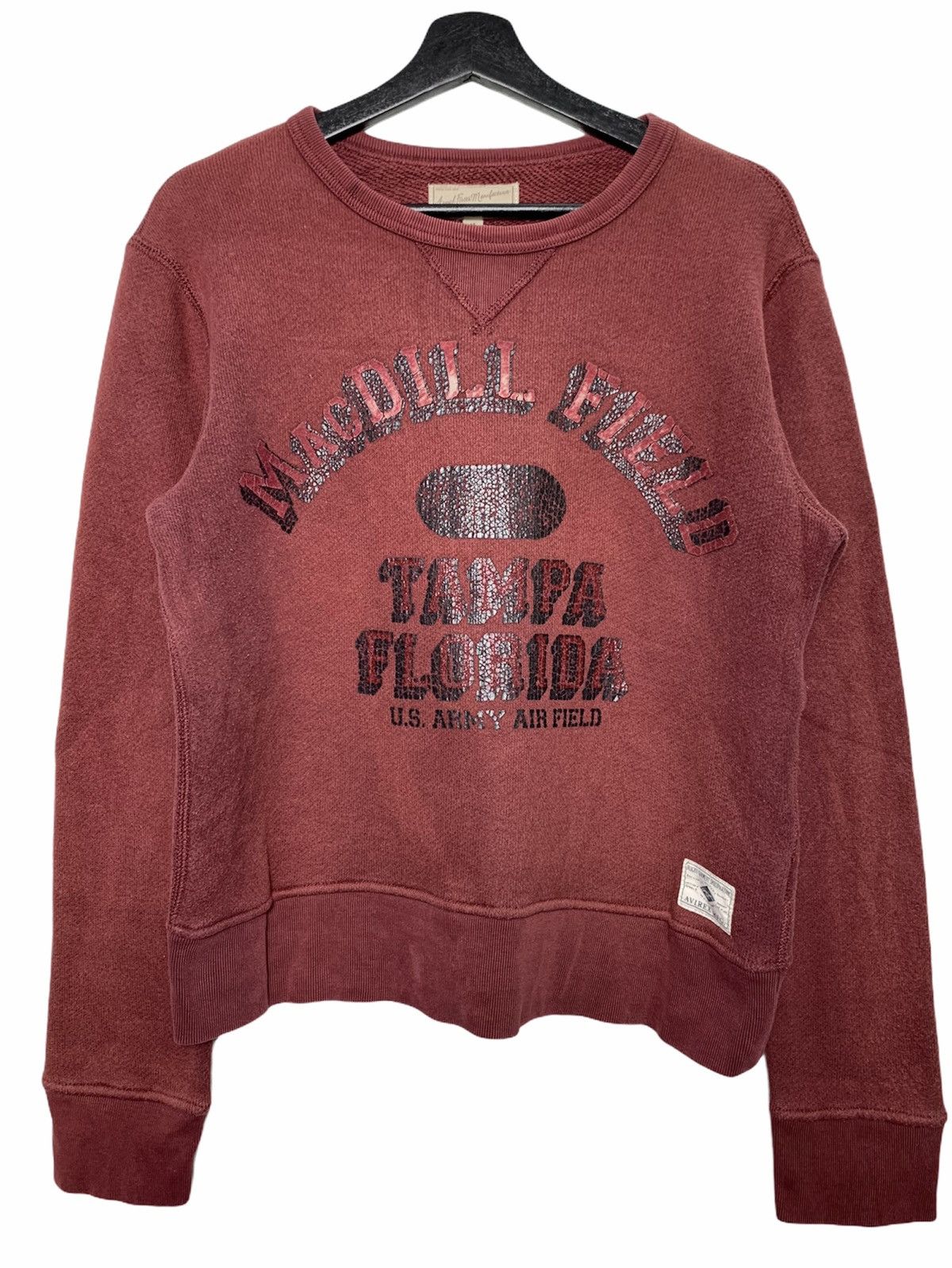 Avirex Avirex Mfg MacDill Field Sweatshirt Size US S / EU 44-46 / 1 - 1 Thumbnail