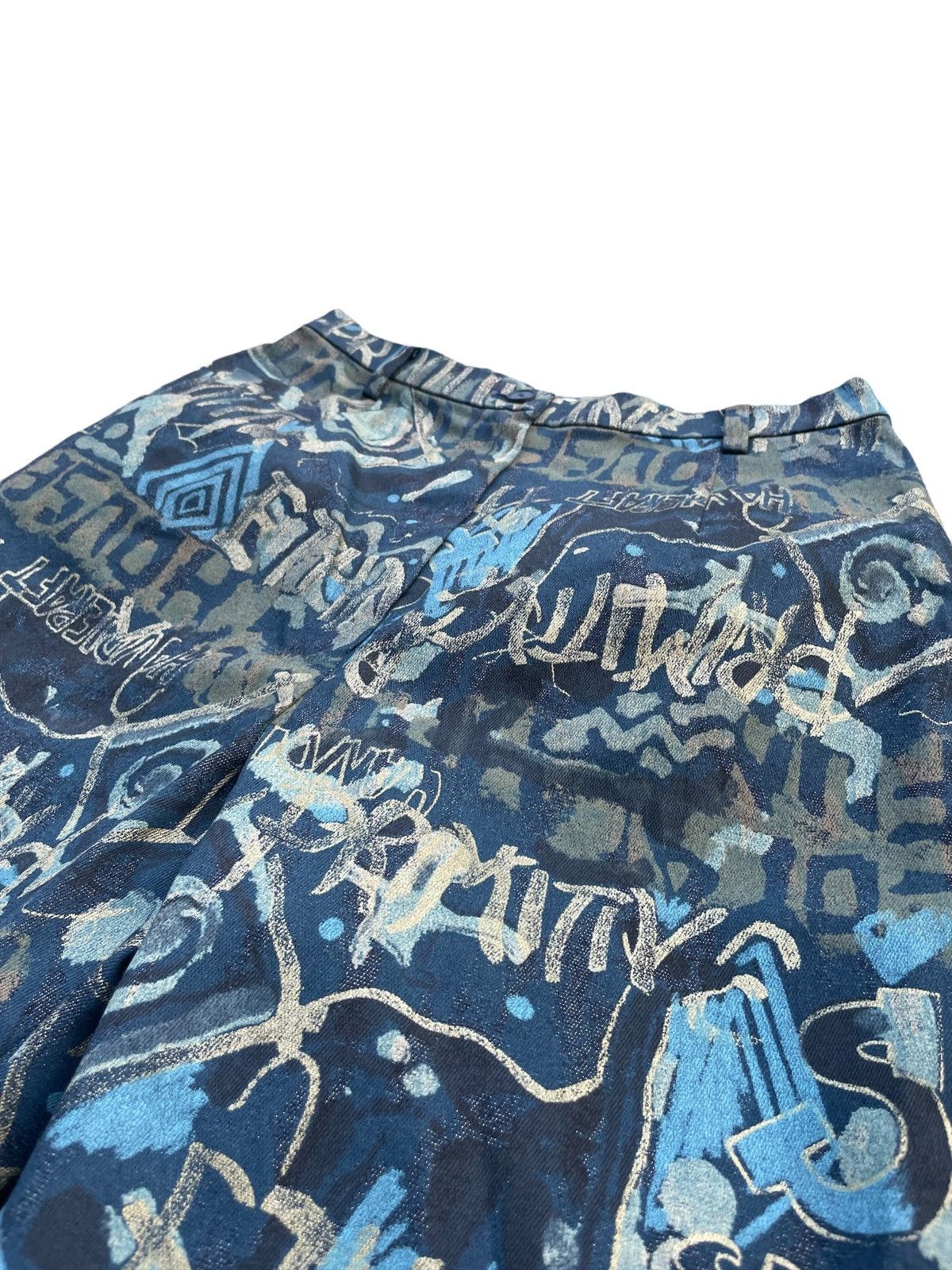 Japanese Brand Trenta Due Milano Statement Pant Size US 26 / EU 42 - 5 Thumbnail