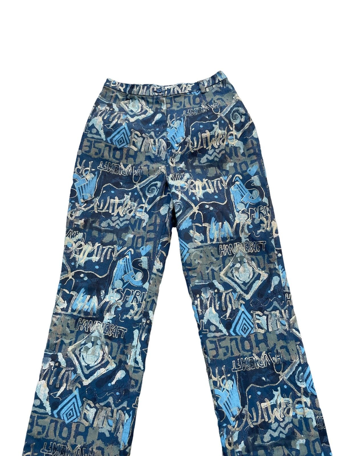 Japanese Brand Trenta Due Milano Statement Pant Size US 26 / EU 42 - 4 Thumbnail
