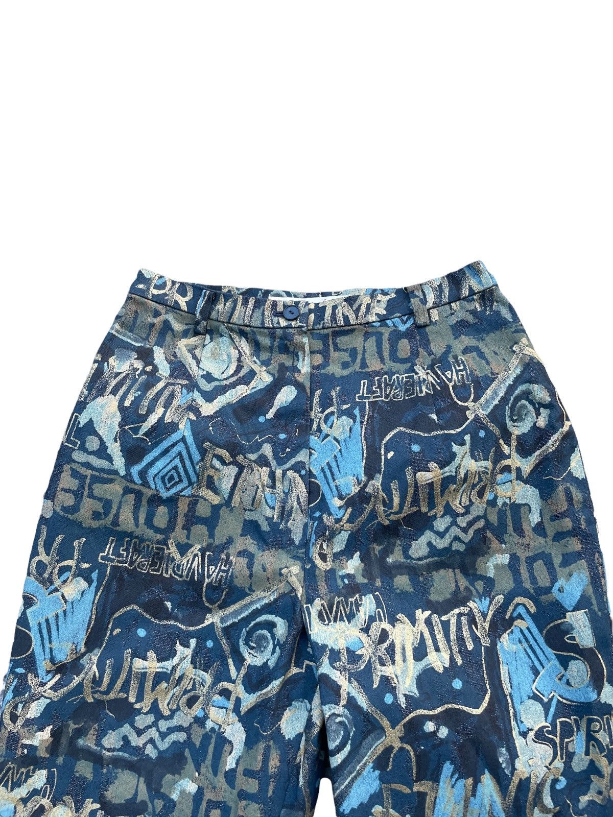 Japanese Brand Trenta Due Milano Statement Pant Size US 26 / EU 42 - 6 Thumbnail