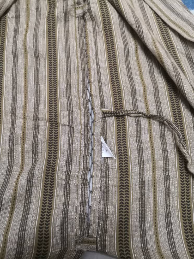 Japanese Brand Kimono Hanten Stripes Size US M / EU 48-50 / 2 - 3 Thumbnail