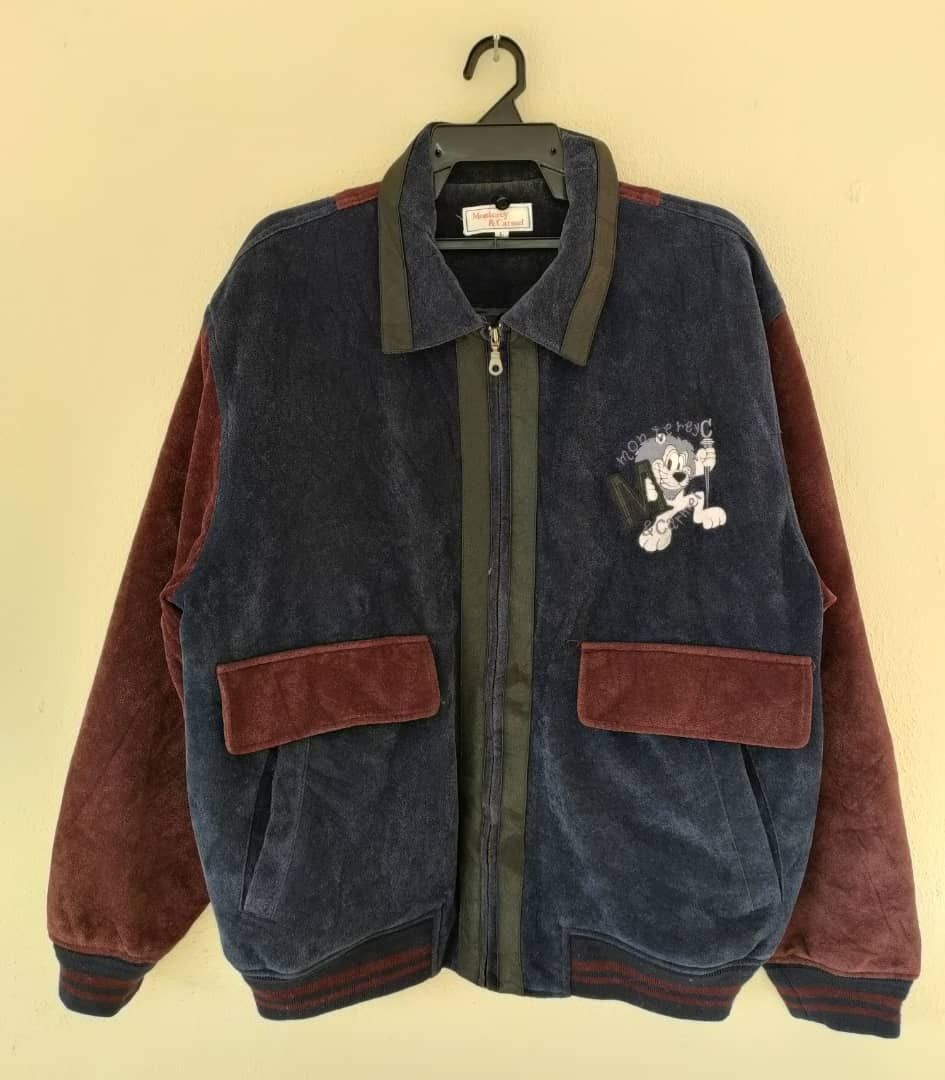 Japanese Brand Monterey & Carmel Velvet Bomber Size US L / EU 52-54 / 3 - 2 Thumbnail