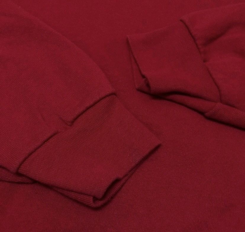 Fruit Of The Loom Vintage 90s plain sweatshirt pullover Size US XL / EU 56 / 4 - 4 Thumbnail