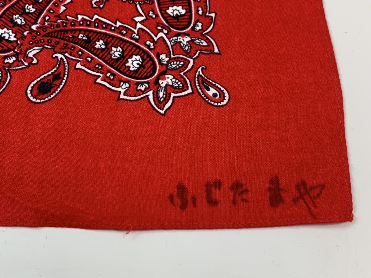 Japanese Brand paislee bandana handkerchief neckerchief scarf turban Size ONE SIZE - 3 Thumbnail