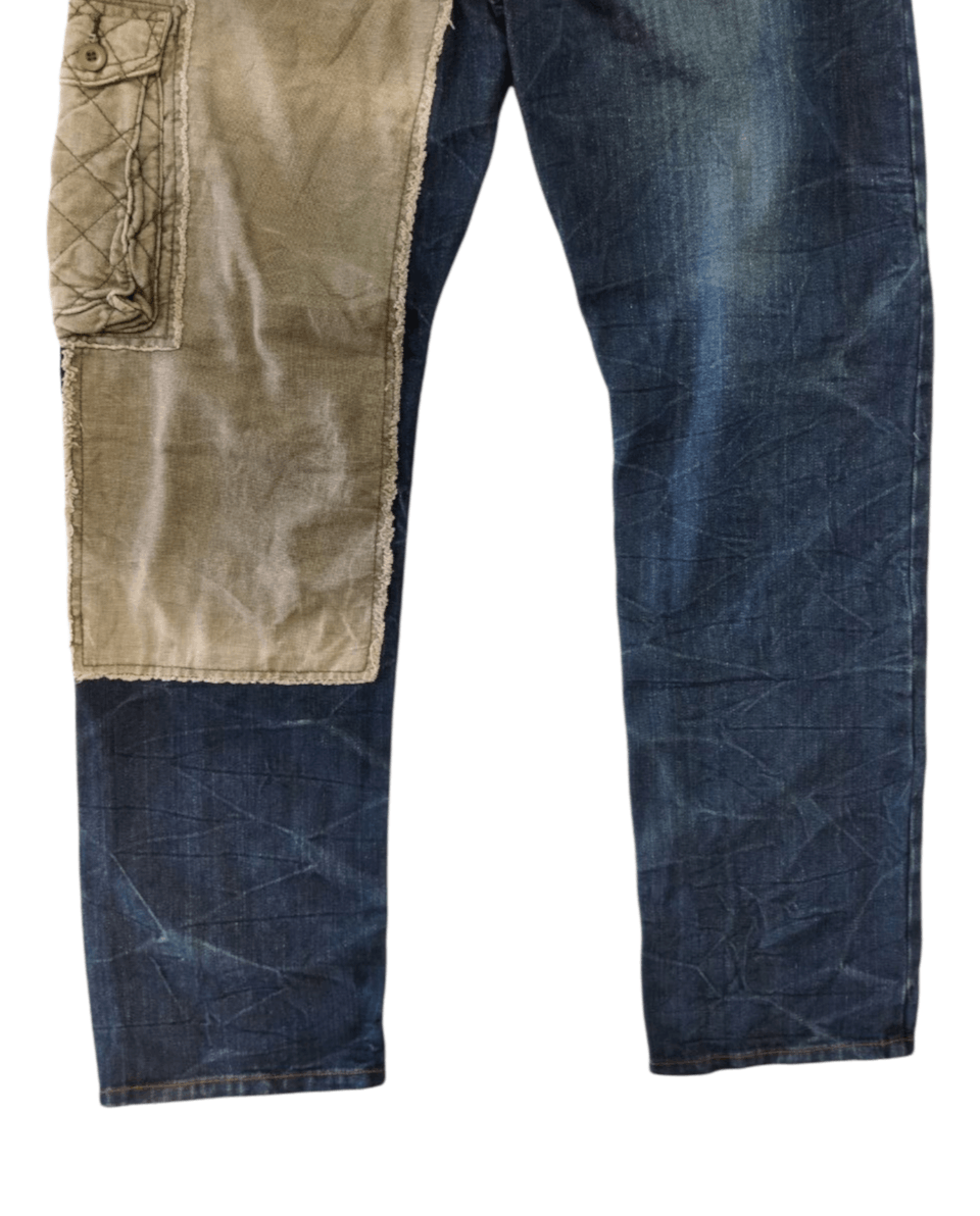 Japanese Brand Japanese Twenty Works Multipocket Patched Jeans Size US 36 / EU 52 - 5 Thumbnail