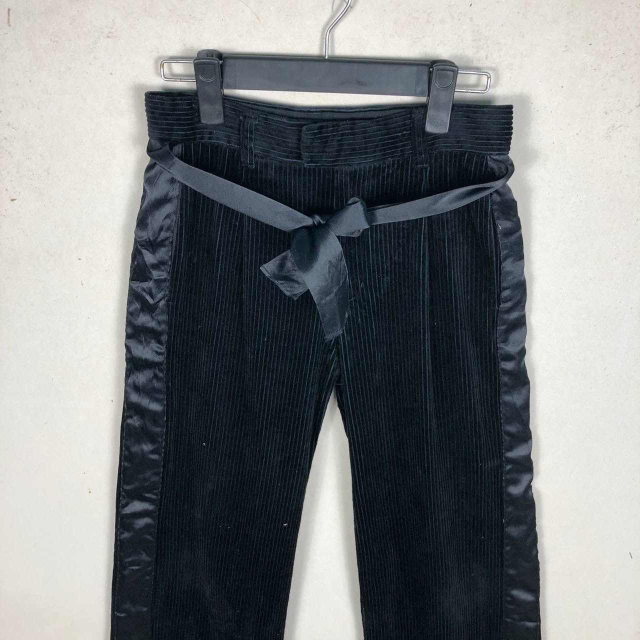 Undercover OG Gu X Undercover Jun Takashi Black Corduroy Loose Pants Size US 26 / EU 42 - 5 Thumbnail