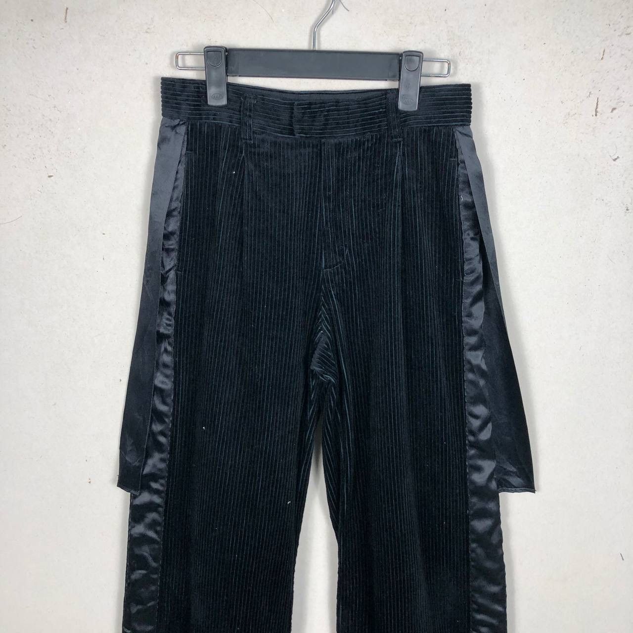 Undercover OG Gu X Undercover Jun Takashi Black Corduroy Loose Pants Size US 26 / EU 42 - 6 Thumbnail