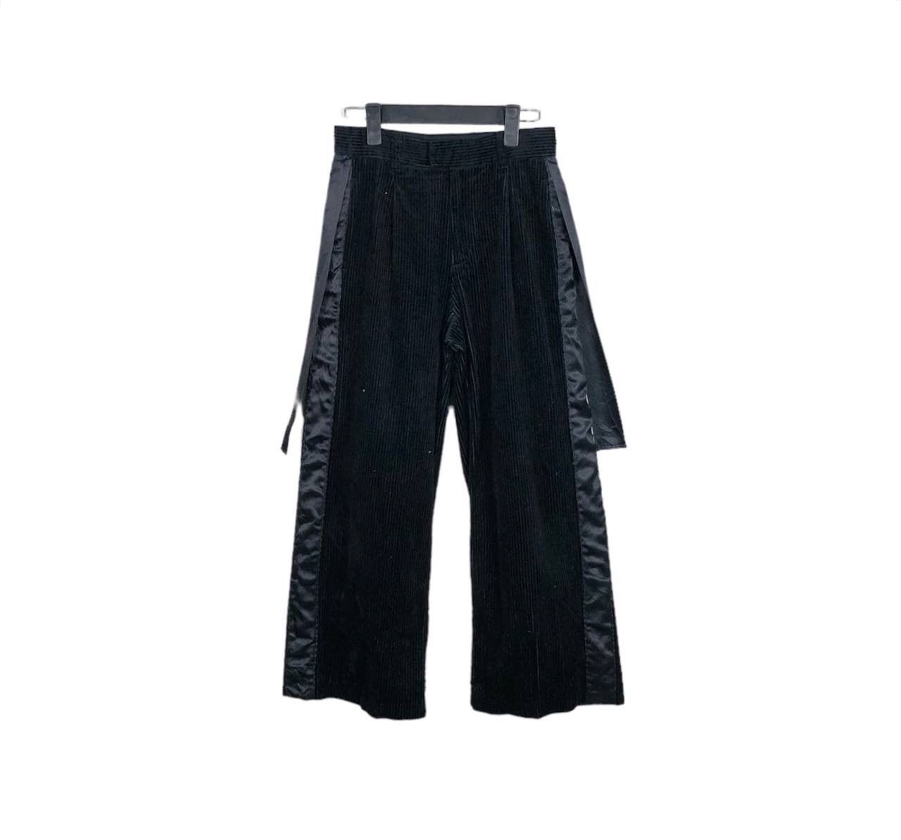 Undercover OG Gu X Undercover Jun Takashi Black Corduroy Loose Pants Size US 26 / EU 42 - 3 Thumbnail