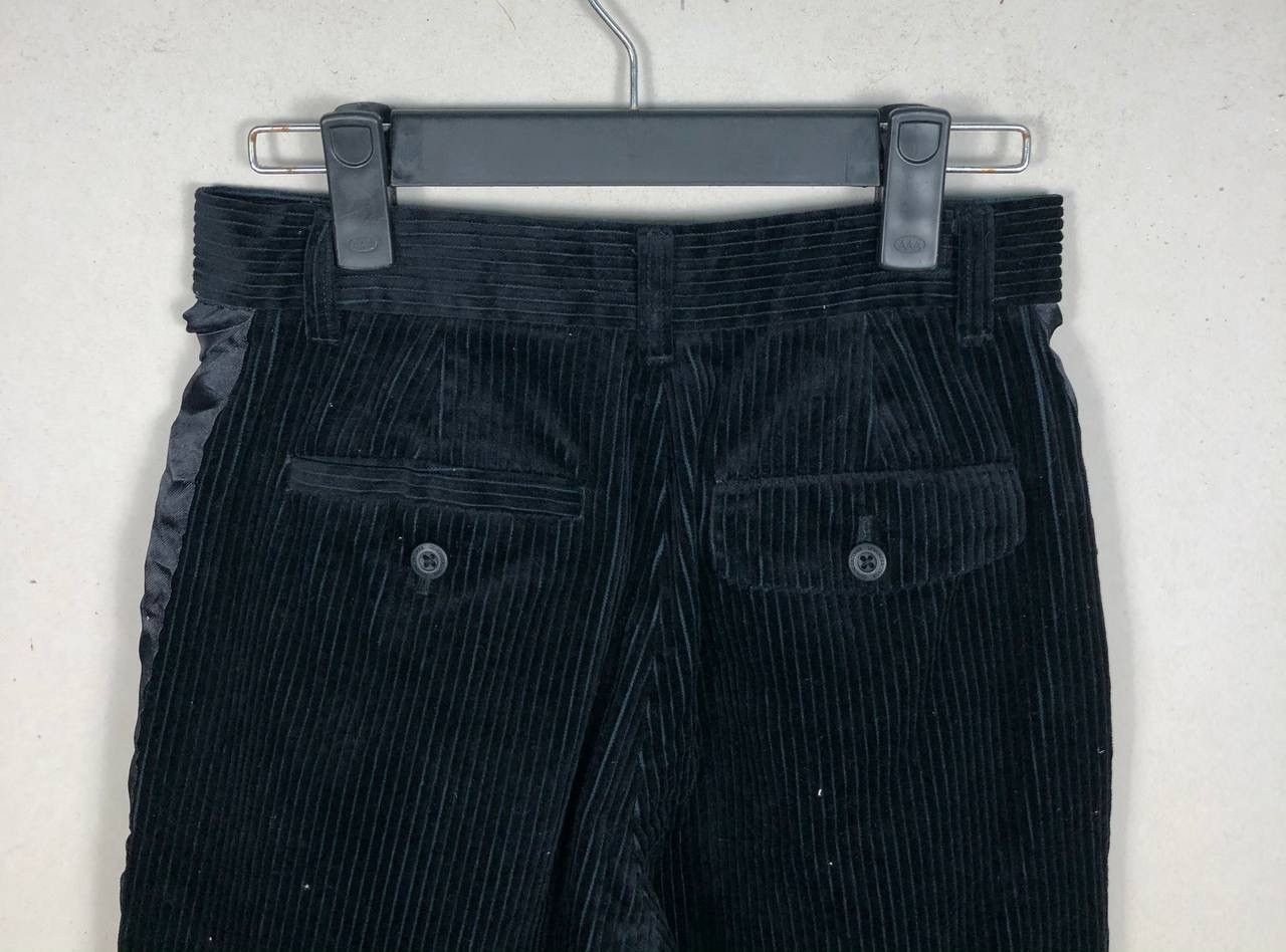 Undercover OG Gu X Undercover Jun Takashi Black Corduroy Loose Pants Size US 26 / EU 42 - 9 Thumbnail
