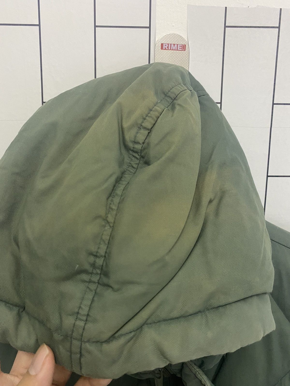 Lacoste × Vintage Lacoste Sun Faded Hoodie Puffer Down Jacket Size US M / EU 48-50 / 2 - 9 Thumbnail