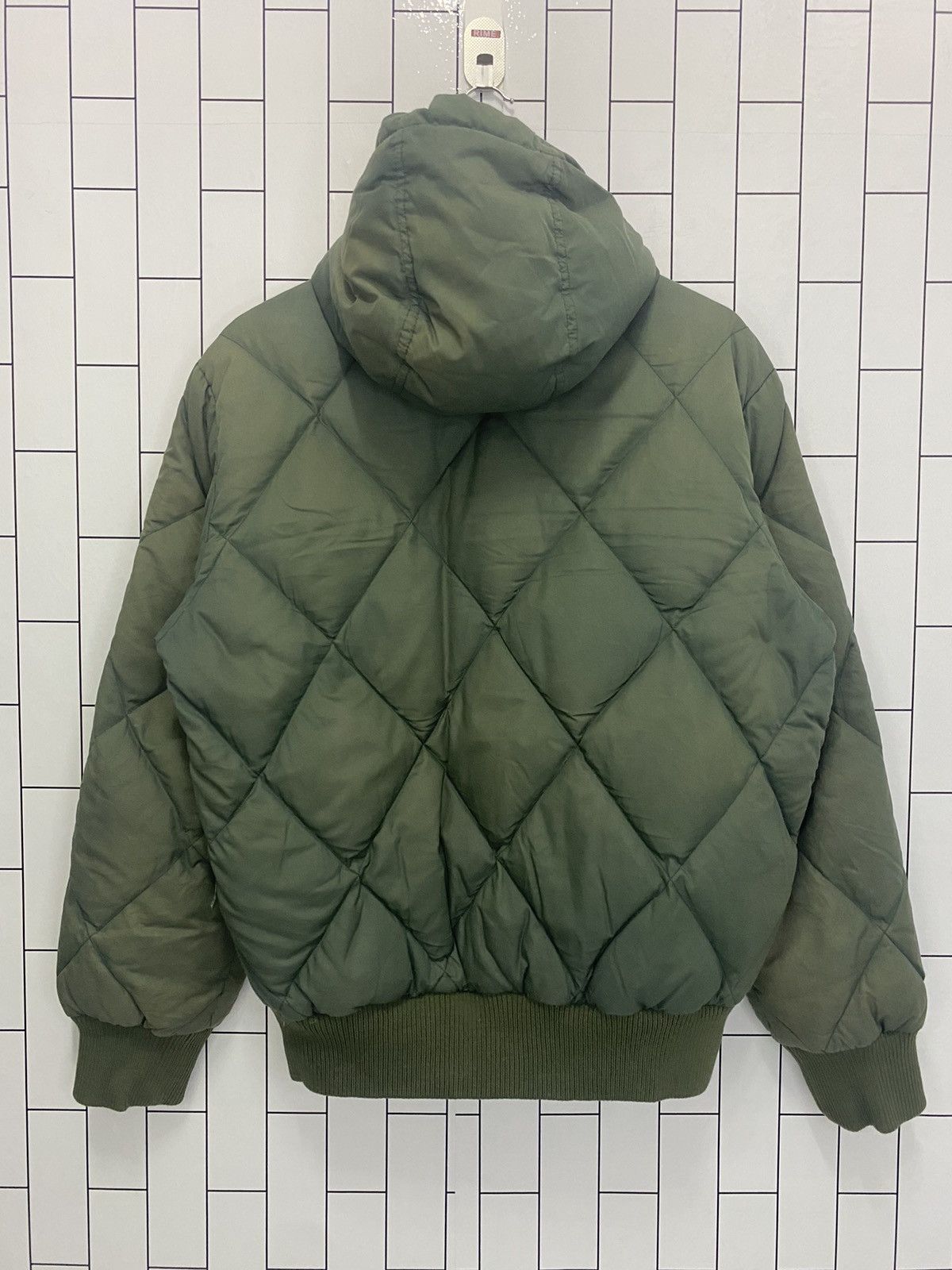 Lacoste × Vintage Lacoste Sun Faded Hoodie Puffer Down Jacket Size US M / EU 48-50 / 2 - 13 Thumbnail