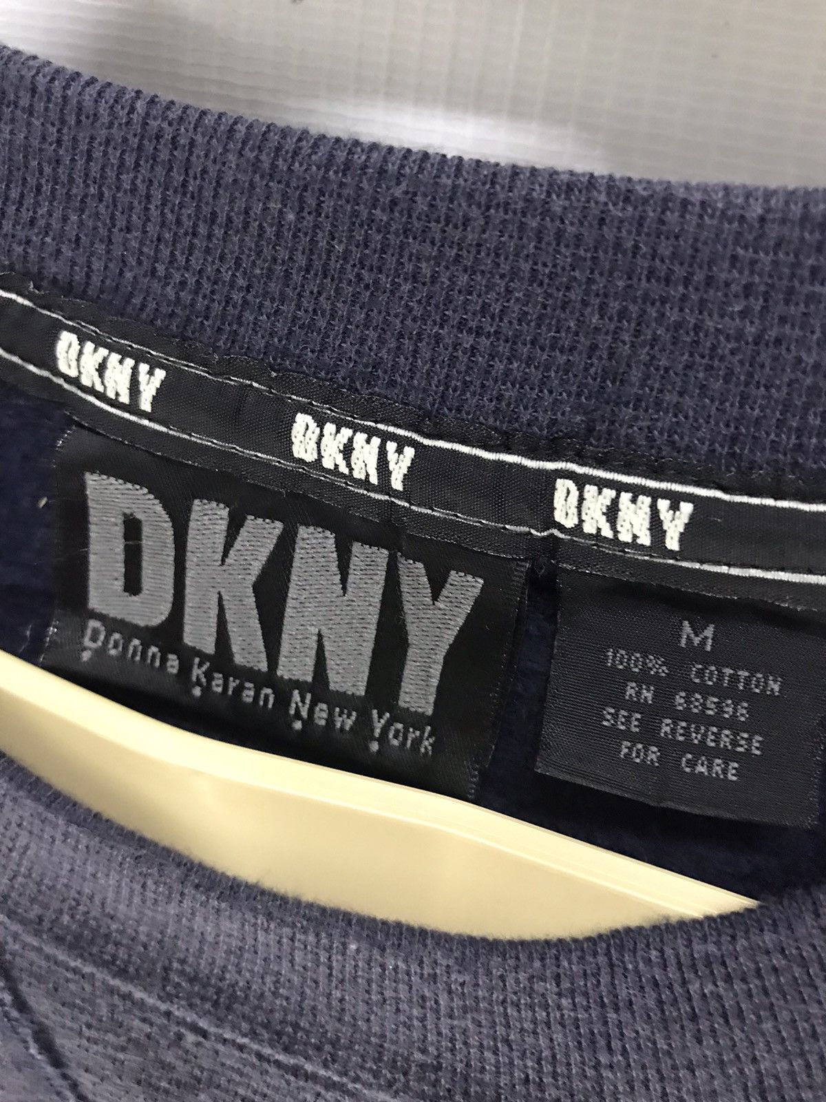 DKNY × Designer DKNY spellout crewneck sweatshirt made in usa Size US M / EU 48-50 / 2 - 3 Thumbnail