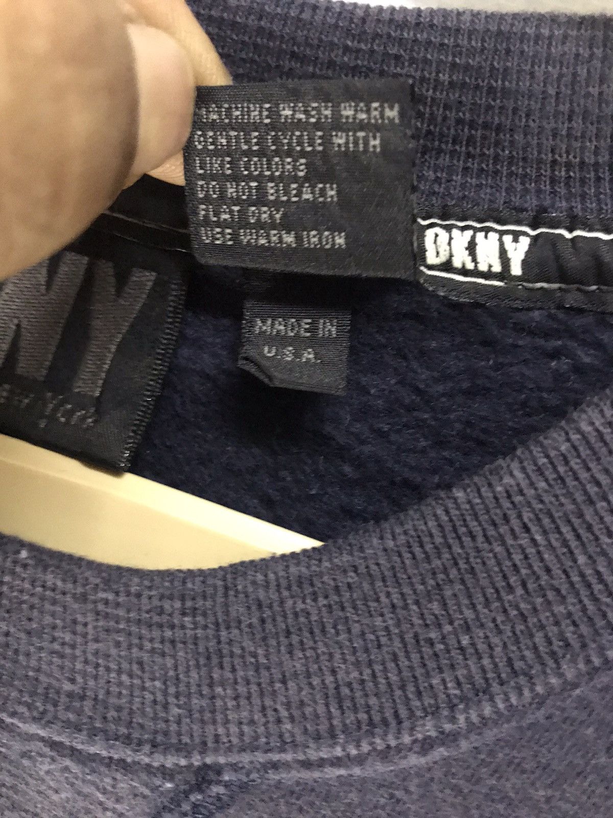 DKNY × Designer DKNY spellout crewneck sweatshirt made in usa Size US M / EU 48-50 / 2 - 4 Thumbnail