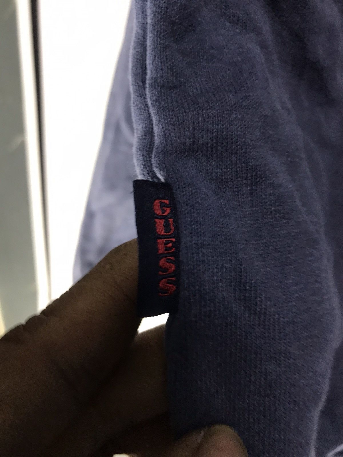Guess × Vintage Vintage guess crewneck distressed sweatshirt Size US M / EU 48-50 / 2 - 9 Thumbnail