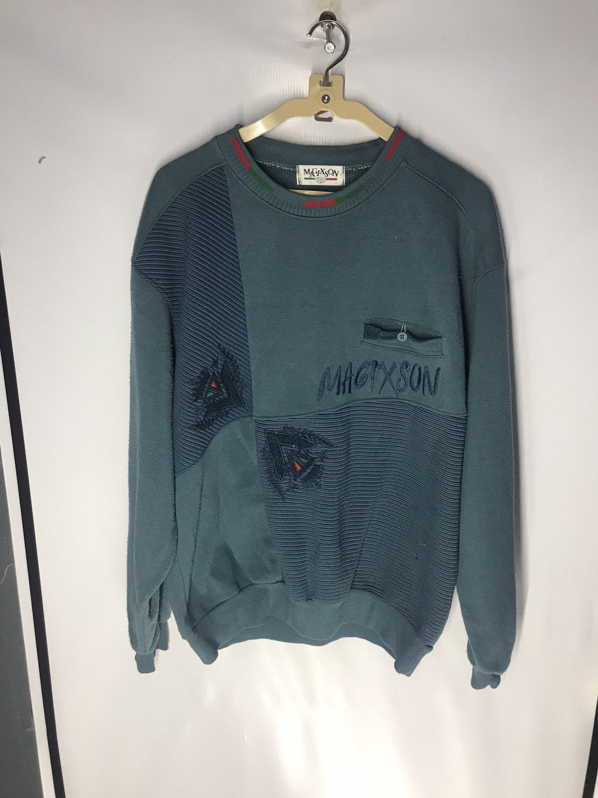 Japanese Brand Magixson spellout sweatshirt Size US M / EU 48-50 / 2 - 6 Thumbnail