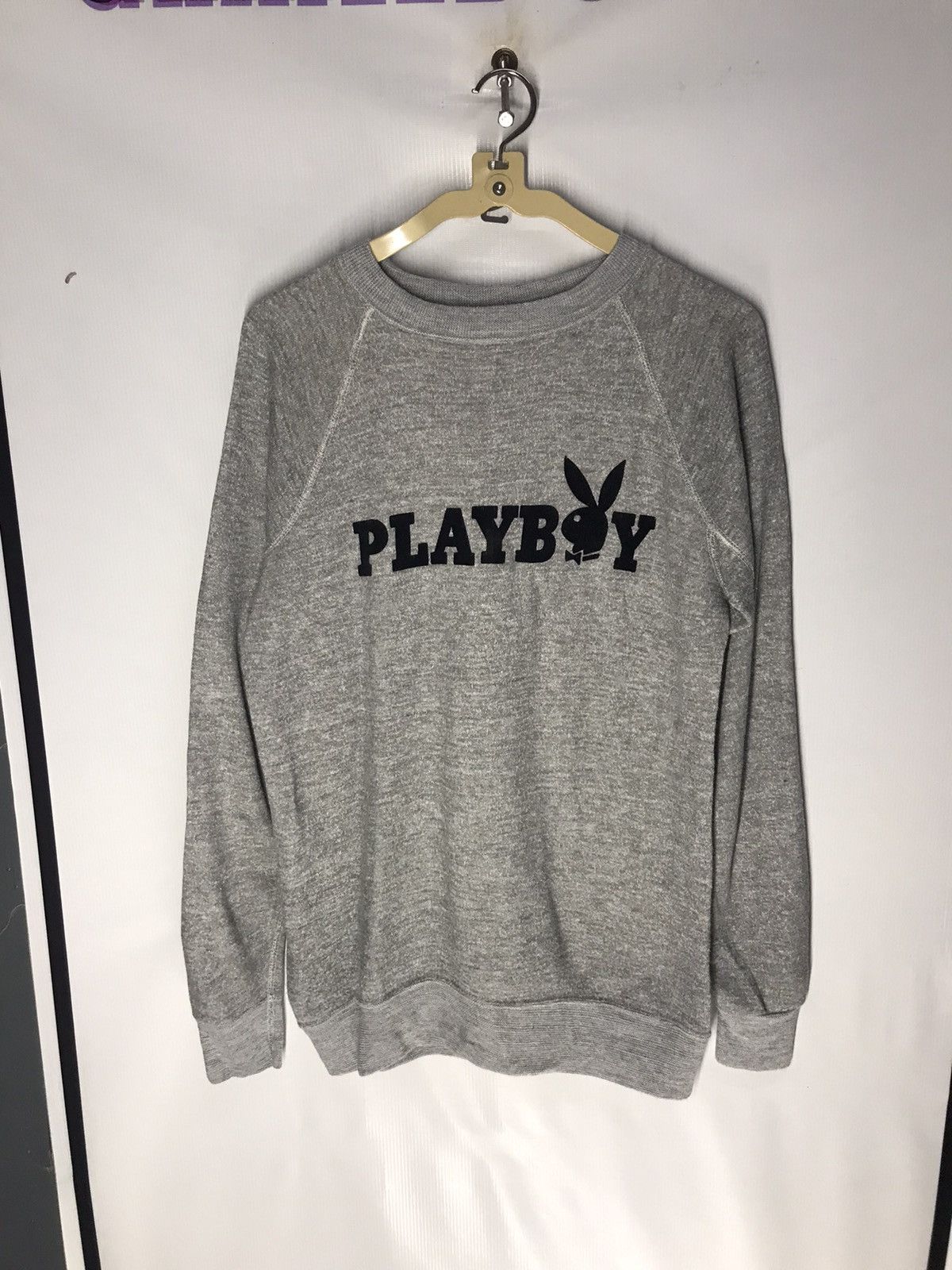 Playboy × Vintage Vintage playboy spellout crewneck sweatshirt Size US M / EU 48-50 / 2 - 5 Thumbnail
