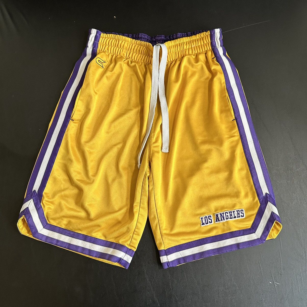 Vintage Vtg Colosseum Los Angeles Lakers Basketball Shorts Kobe S