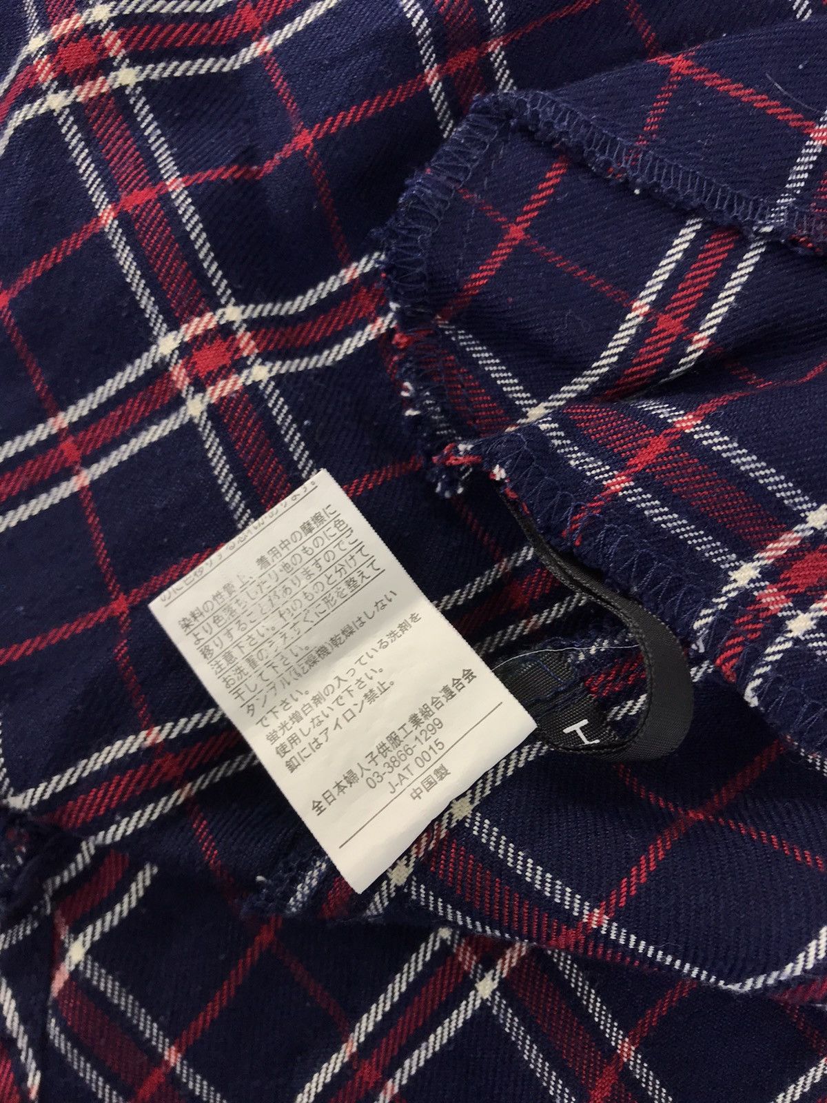 Flannel Flannel HK Work London Hiroko Koshino Shirt Plaid Check Size M / US 6-8 / IT 42-44 - 9 Thumbnail