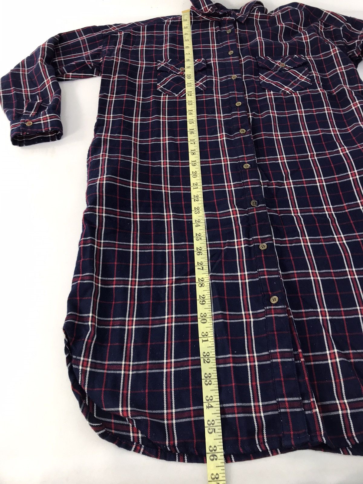Flannel Flannel HK Work London Hiroko Koshino Shirt Plaid Check Size M / US 6-8 / IT 42-44 - 11 Thumbnail
