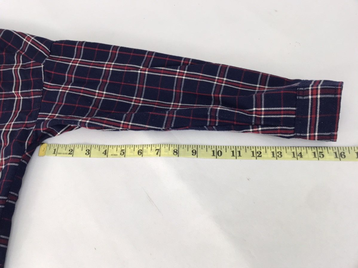 Flannel Flannel HK Work London Hiroko Koshino Shirt Plaid Check Size M / US 6-8 / IT 42-44 - 12 Thumbnail