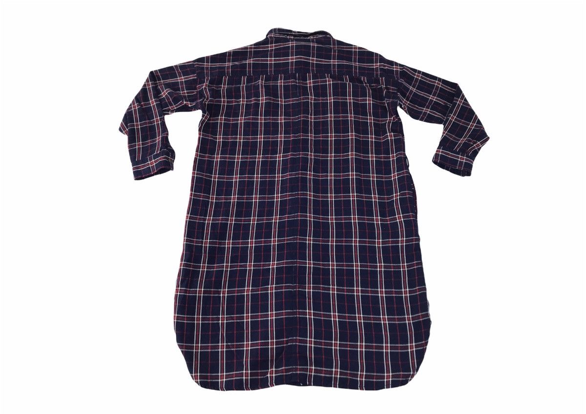 Flannel Flannel HK Work London Hiroko Koshino Shirt Plaid Check Size M / US 6-8 / IT 42-44 - 2 Thumbnail