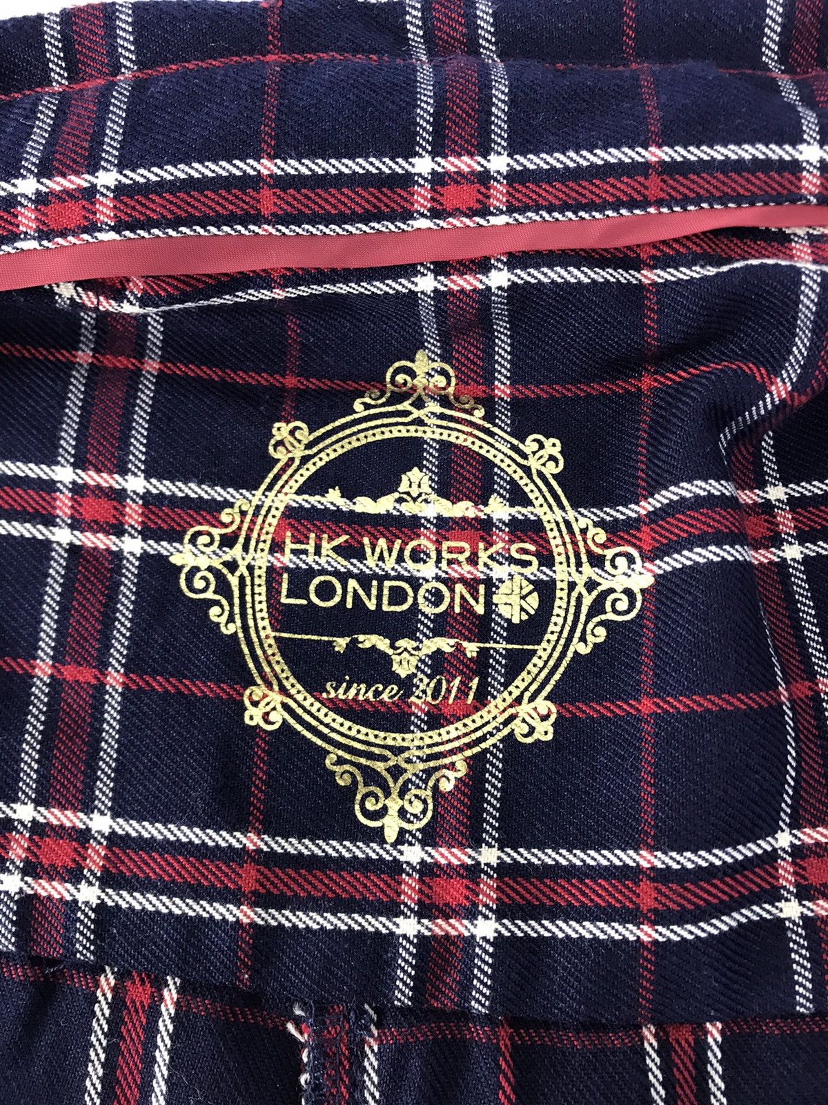 Flannel Flannel HK Work London Hiroko Koshino Shirt Plaid Check Size M / US 6-8 / IT 42-44 - 7 Thumbnail