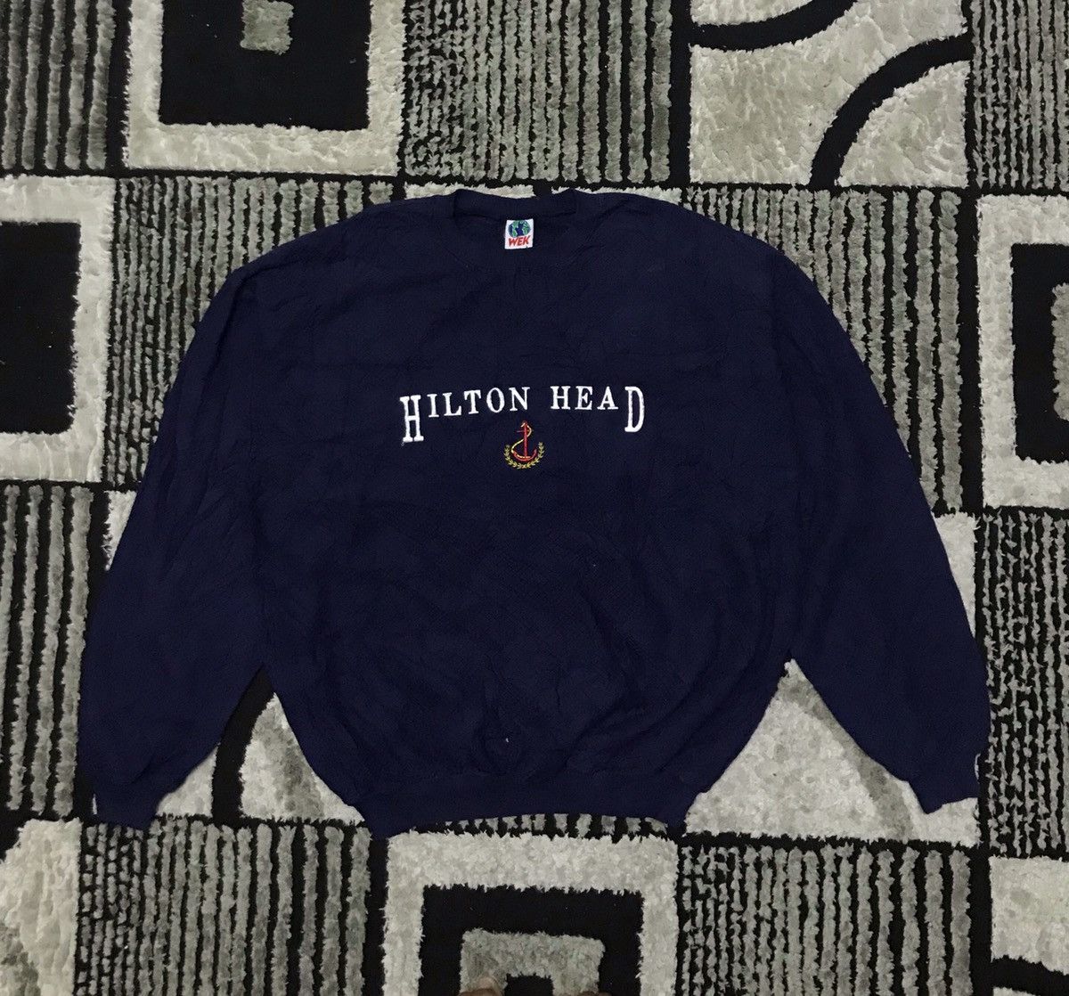 Vintage × Wek 🔥Rare Hilton head sweatshirt Size US L / EU 52-54 / 3 - 5 Thumbnail
