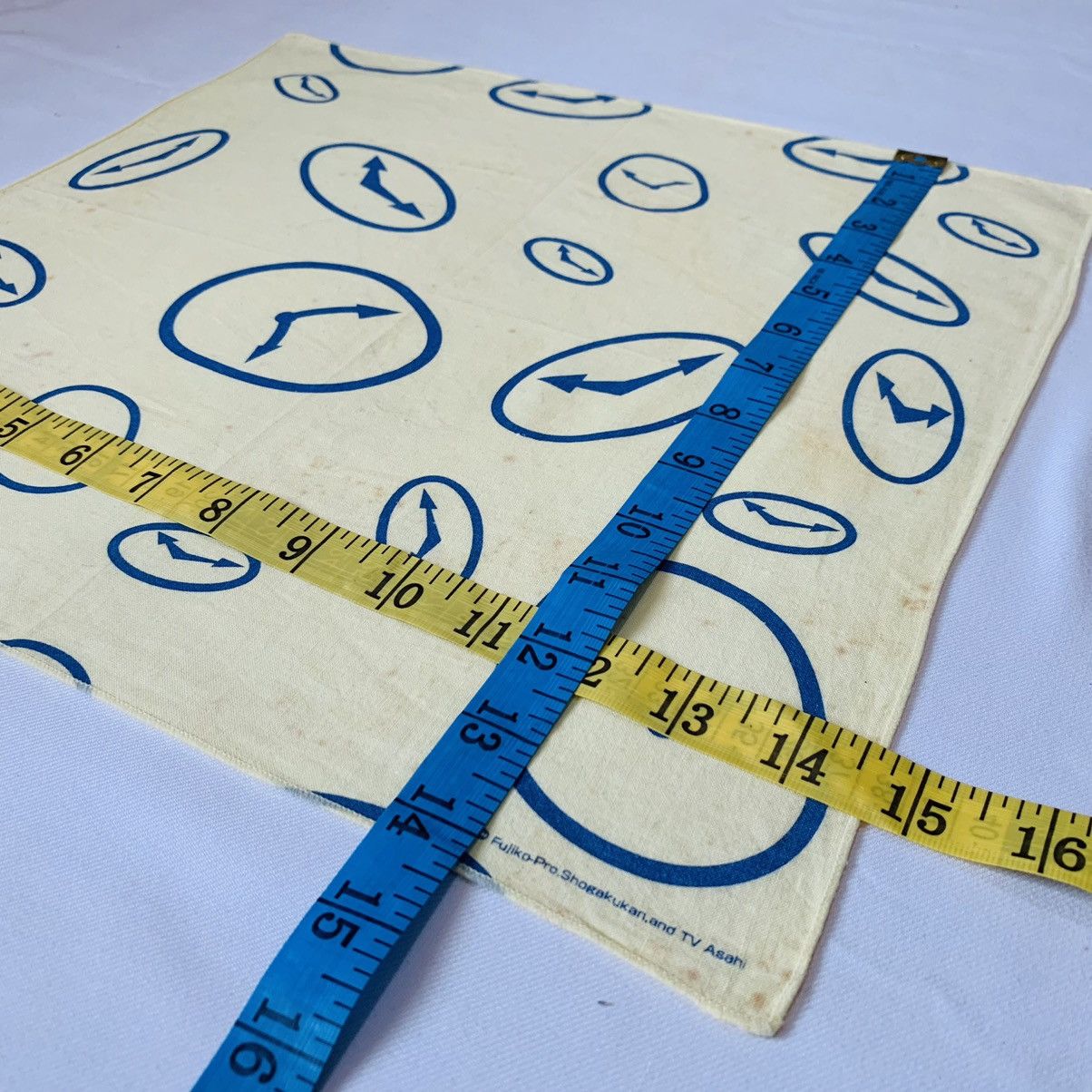 Japanese Brand Doraemon Time Cloth Bandana Handkerchief Size ONE SIZE - 8 Thumbnail