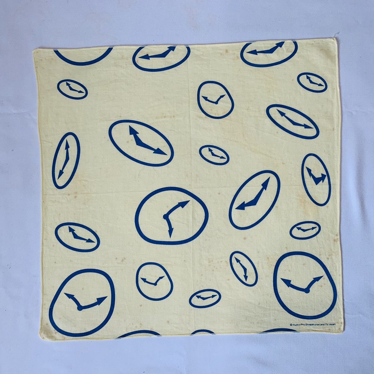 Japanese Brand Doraemon Time Cloth Bandana Handkerchief Size ONE SIZE - 1 Thumbnail