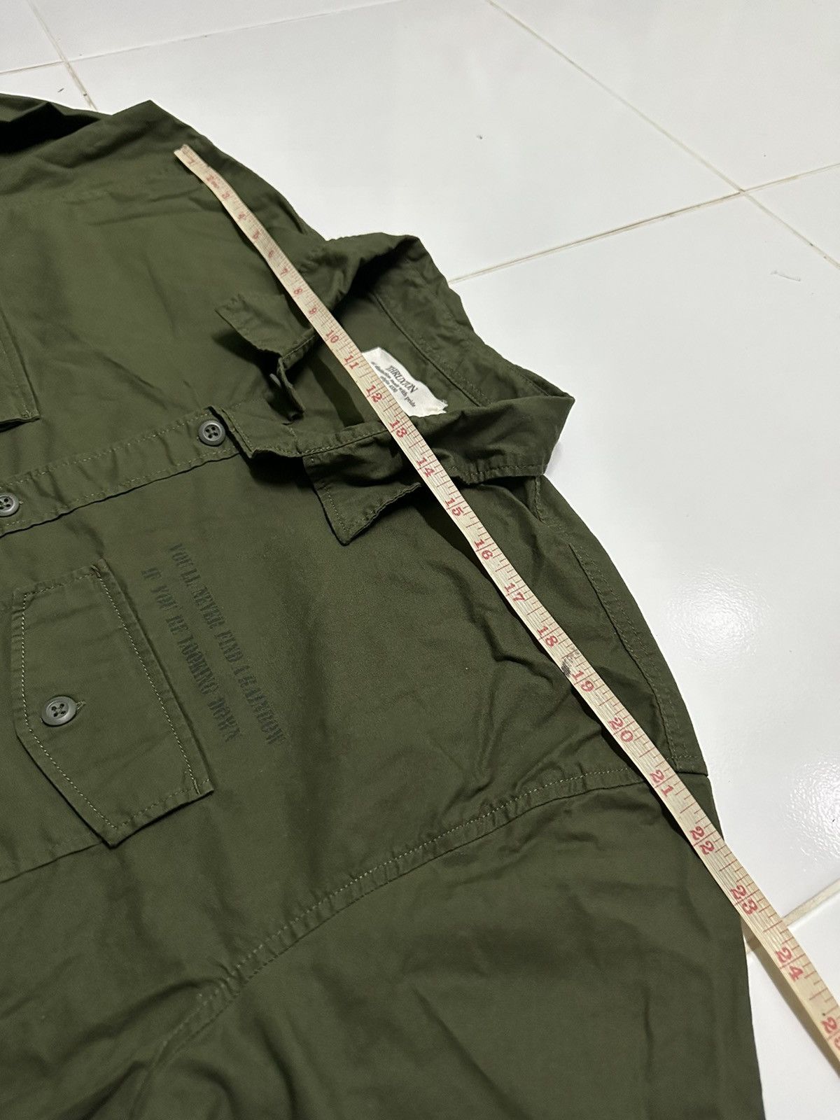Japanese Brand military shirts Size US XXL / EU 58 / 5 - 6 Thumbnail