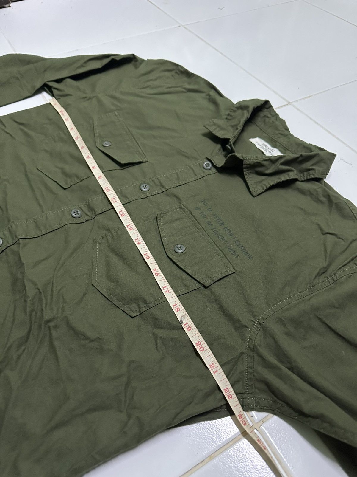 Japanese Brand military shirts Size US XXL / EU 58 / 5 - 4 Thumbnail