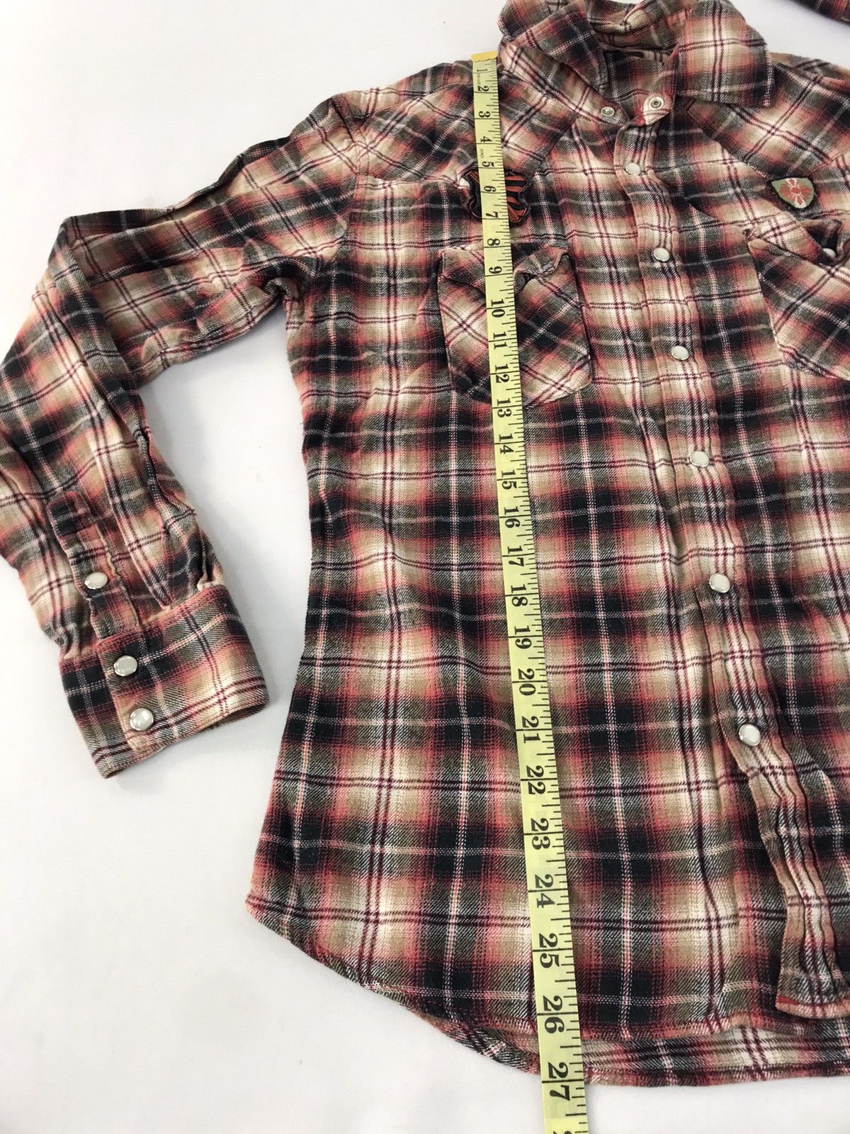 Flannel Flannel Japanese Brand Casual Shirt Plaid Check Button Up Size US M / EU 48-50 / 2 - 10 Thumbnail