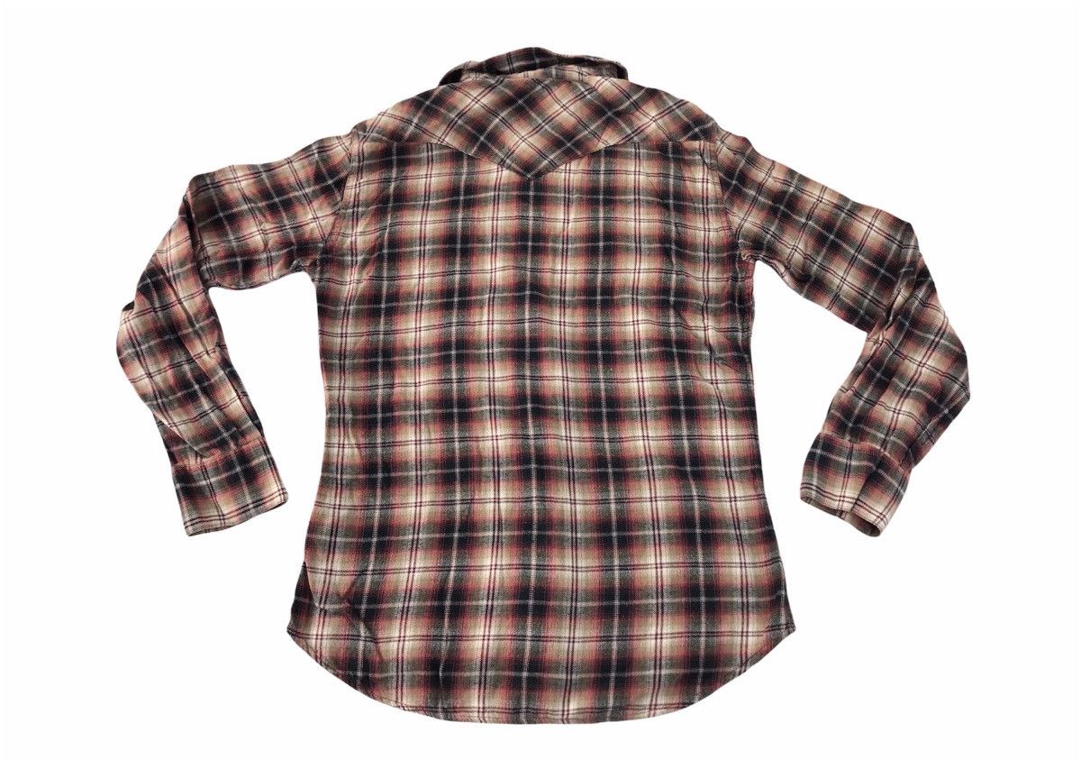 Flannel Flannel Japanese Brand Casual Shirt Plaid Check Button Up Size US M / EU 48-50 / 2 - 2 Thumbnail