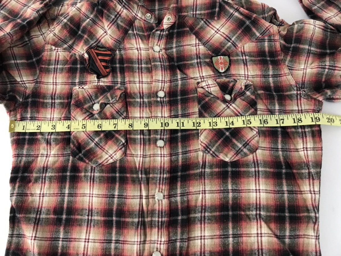 Flannel Flannel Japanese Brand Casual Shirt Plaid Check Button Up Size US M / EU 48-50 / 2 - 9 Thumbnail