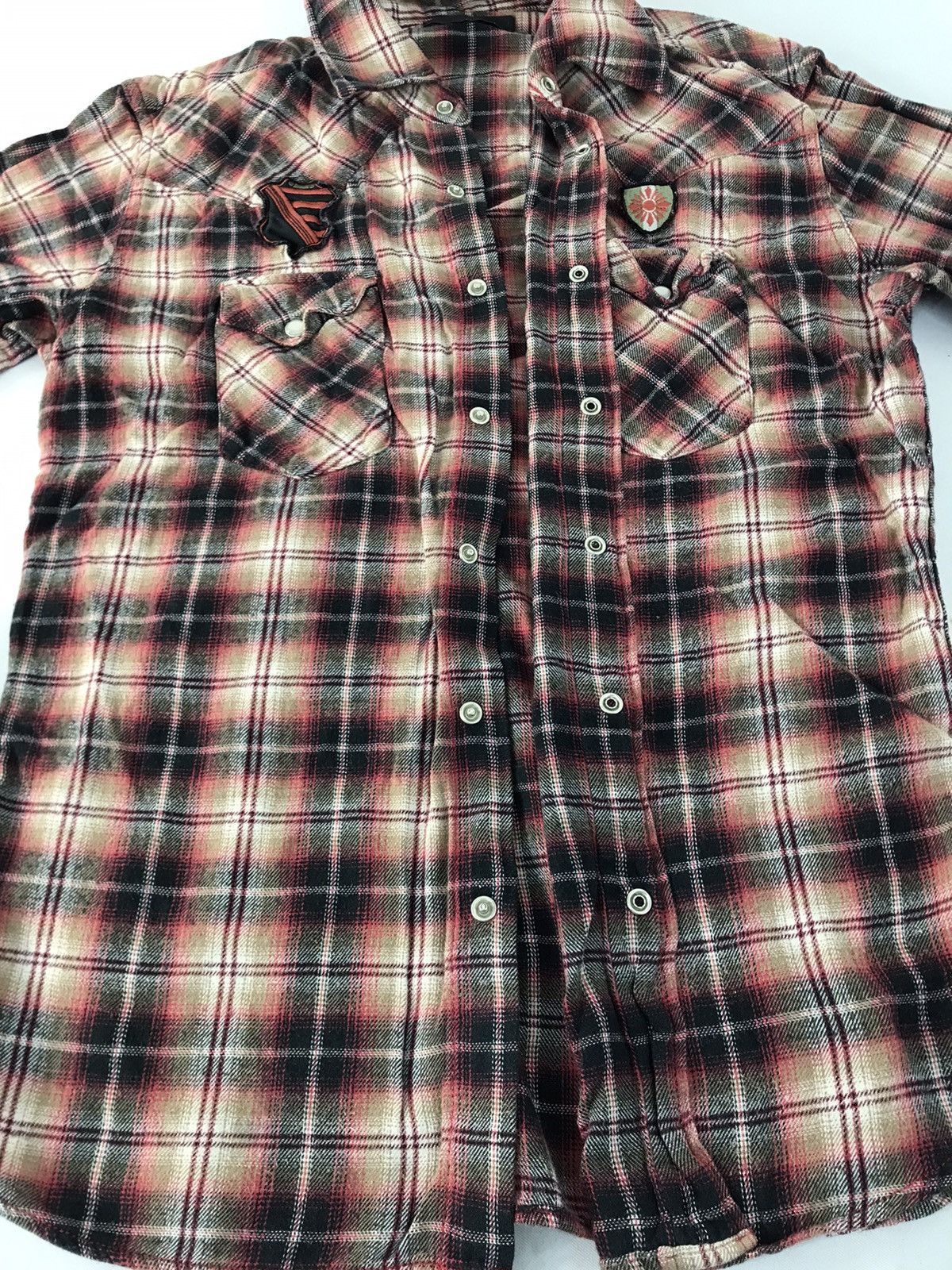 Flannel Flannel Japanese Brand Casual Shirt Plaid Check Button Up Size US M / EU 48-50 / 2 - 5 Thumbnail